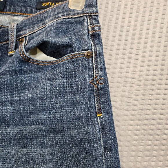 Lucky Brand Sofia Boot Cut Zip Up Jeans Size 6 / 28 Regular - Picture 4 of 9